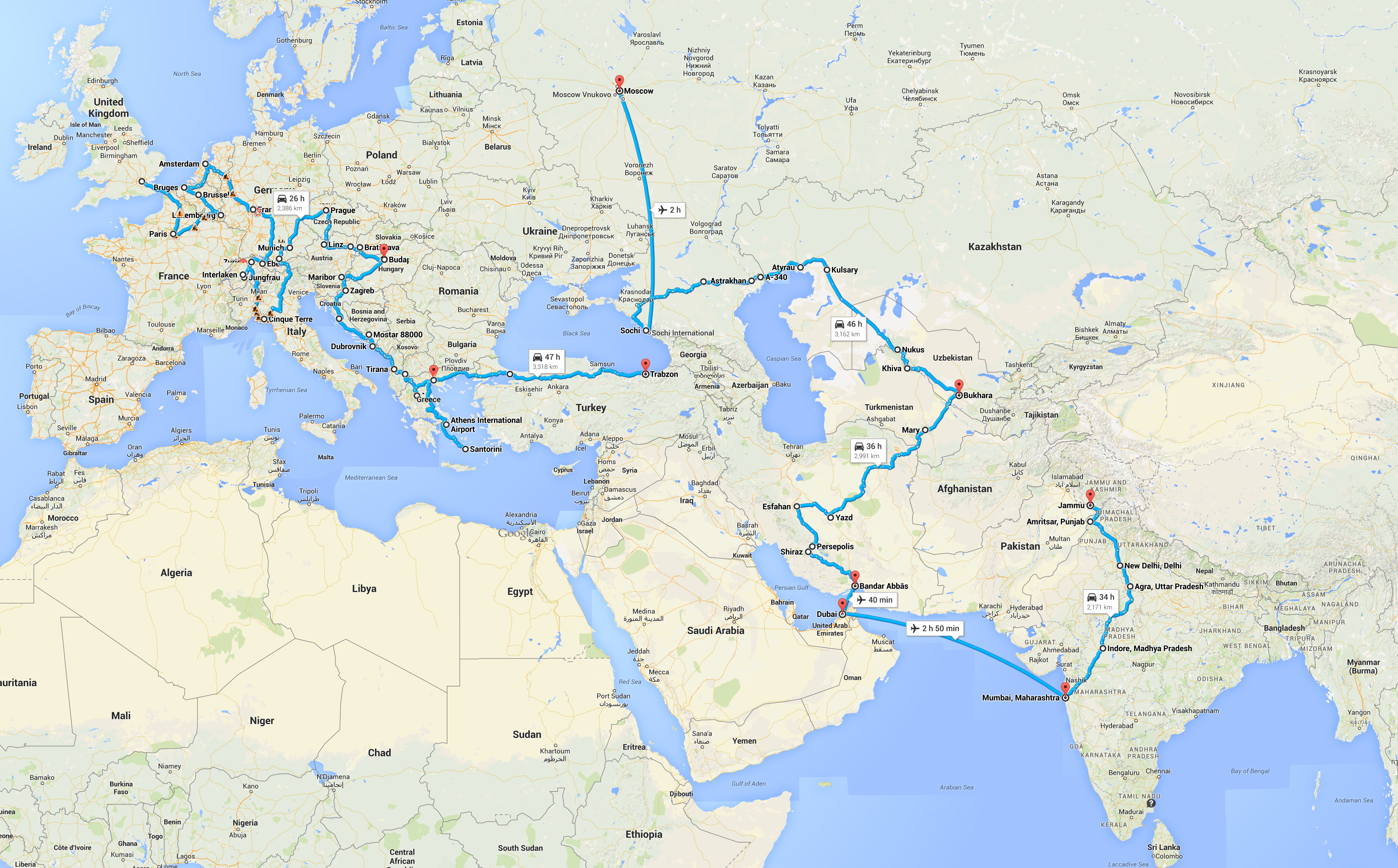 Roadtrip – London 2 Jammu