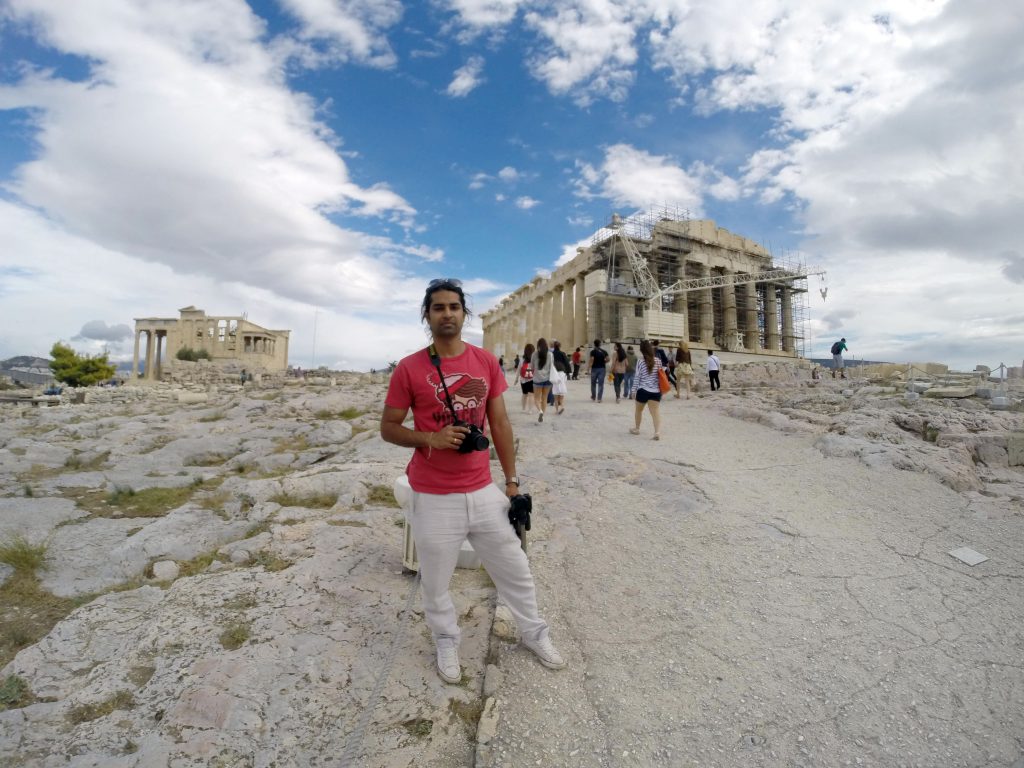 Akhil Posing - Parthenon